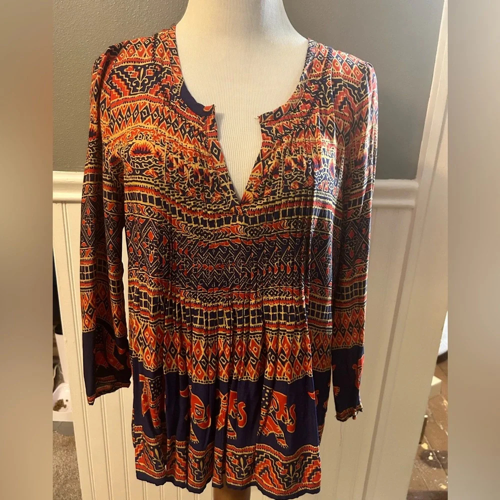 Vanessa Virginia // Anthropologie Elephants‎ Top Size 6
